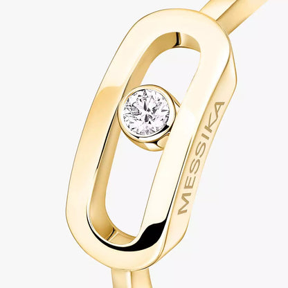 [Mystic ]Move Uno Diamond Ring in Gold