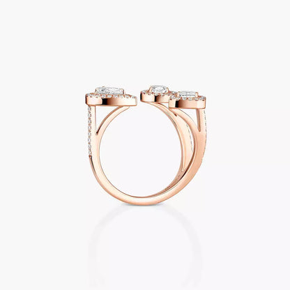 [[Mystic ] Diamond Ring 0,25ct My Twin Trilogy