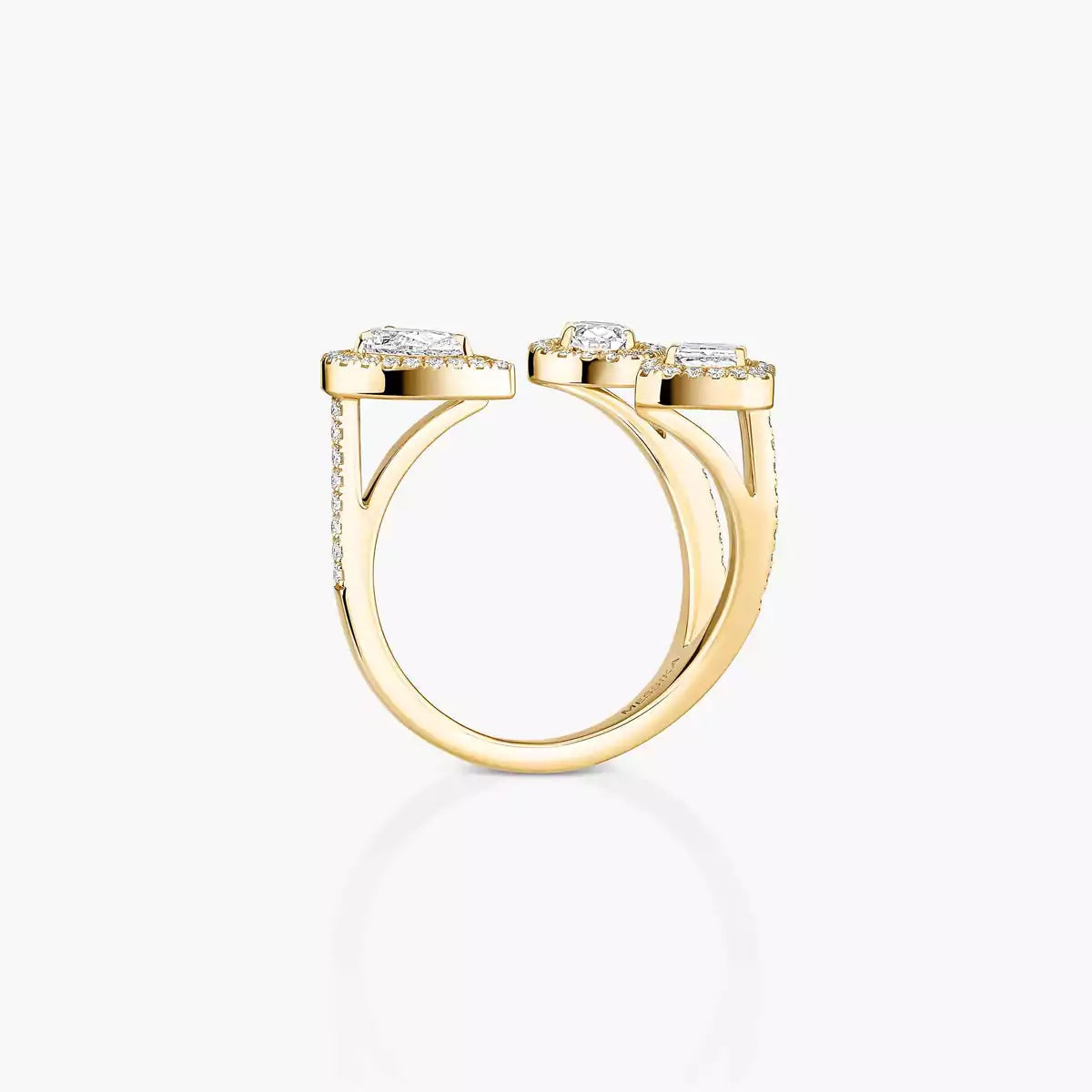 [[Mystic ] Diamond Ring 0,25ct My Twin Trilogy