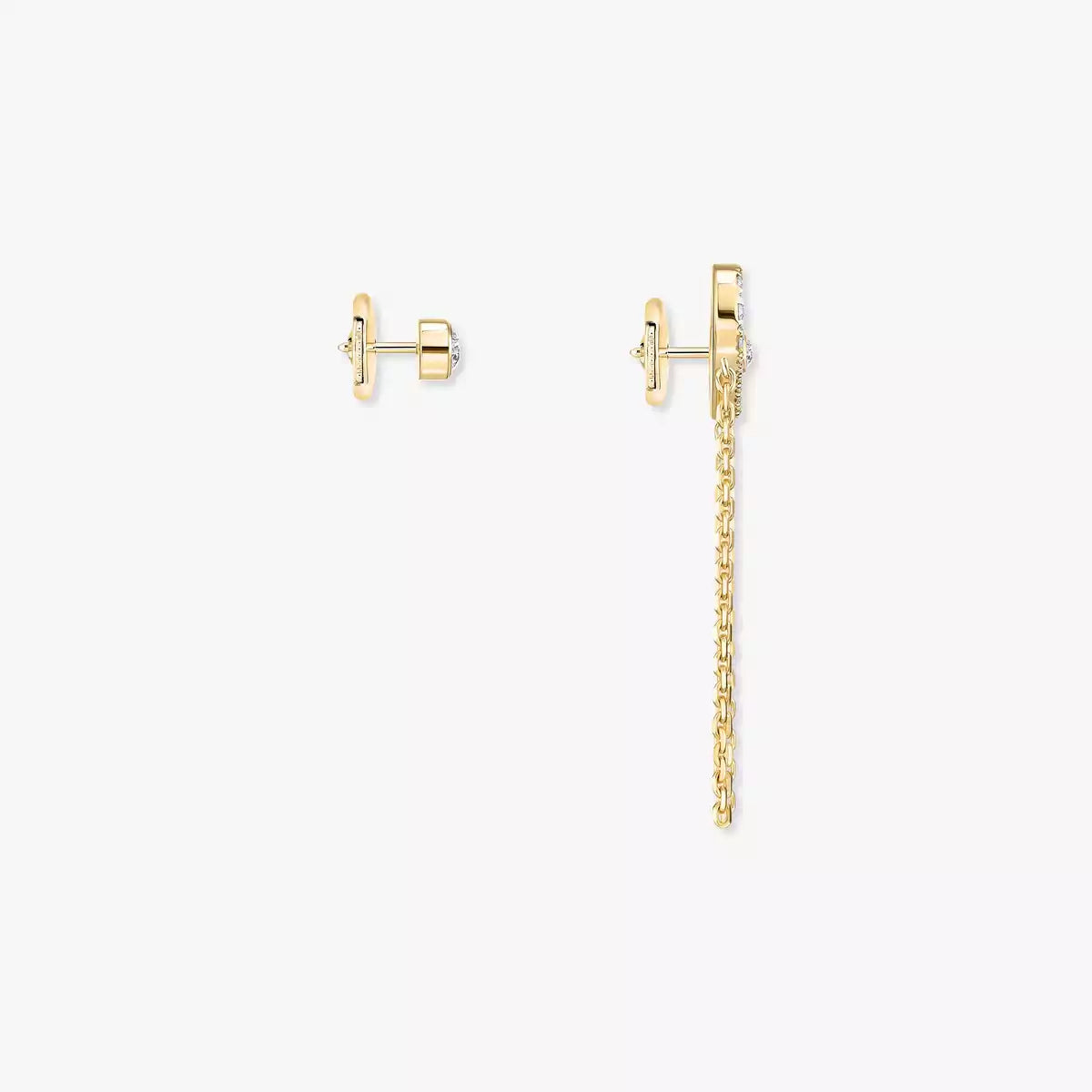 [Mystic ]Move Uno Diamond Earrings