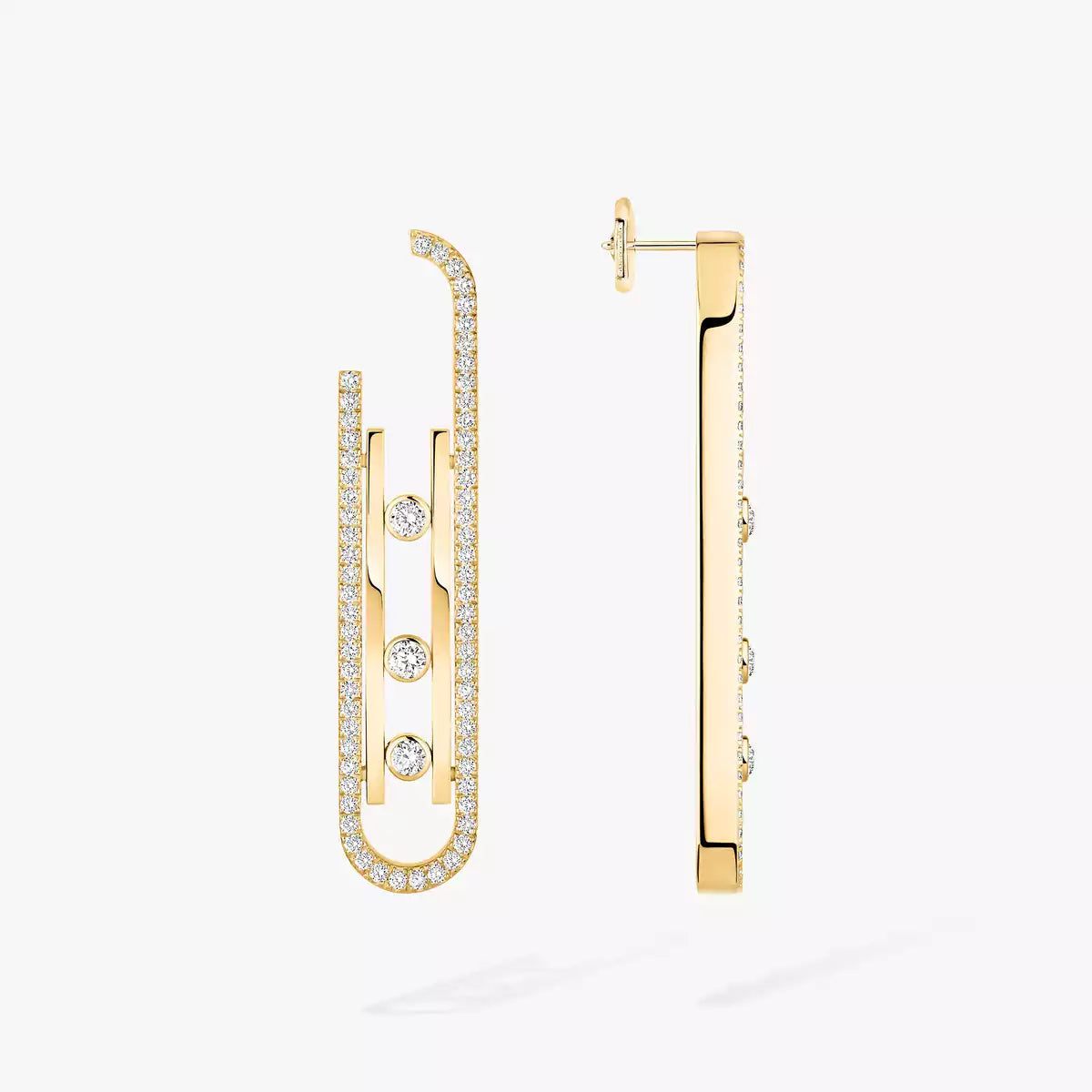 [Mystic ]Diamond Pendant Earrings Move 10Th