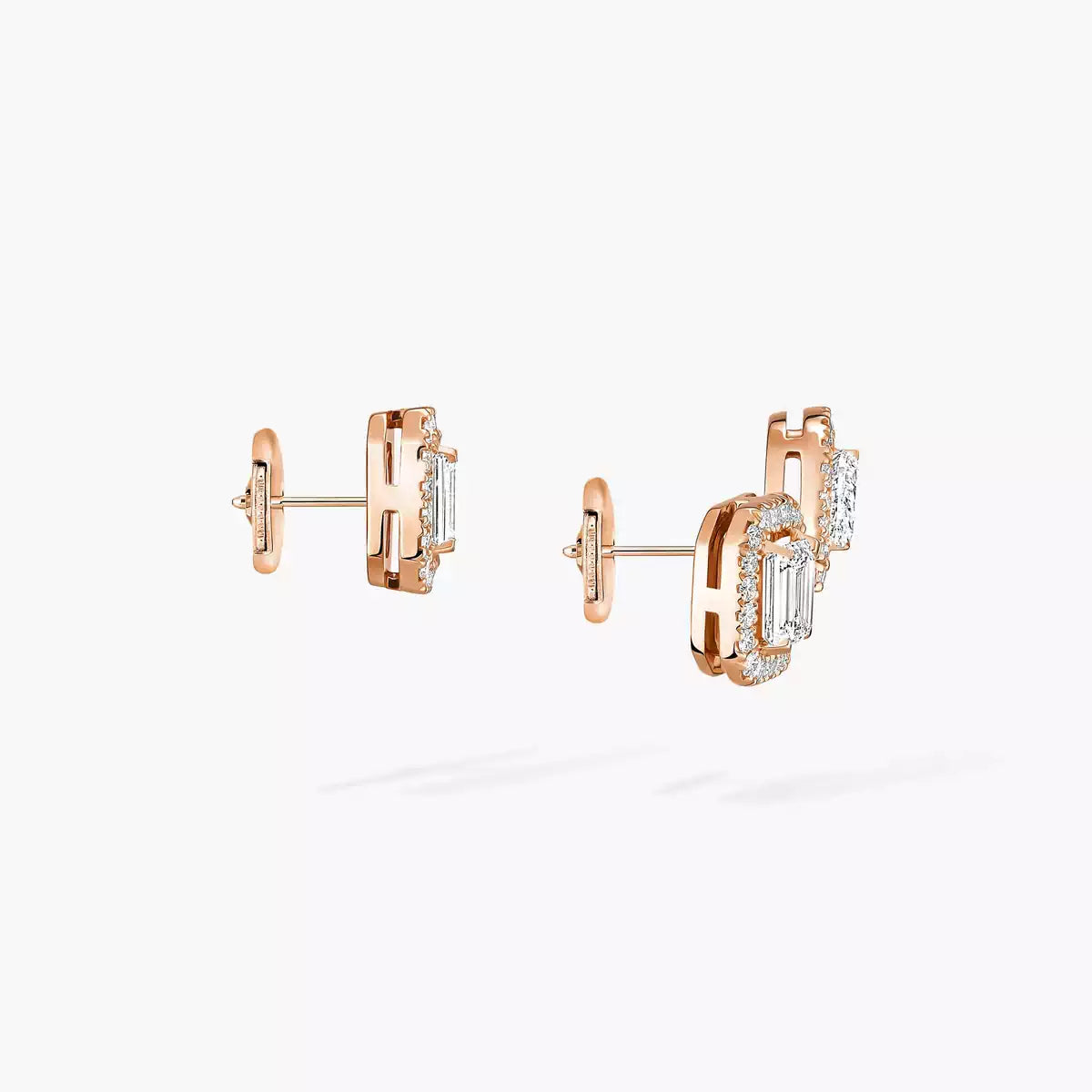 [Mystic ]Diamond Earrings 0,10ct My Twin 1+2