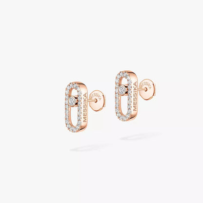 [Mystic ]Move Uno Diamond Earrings