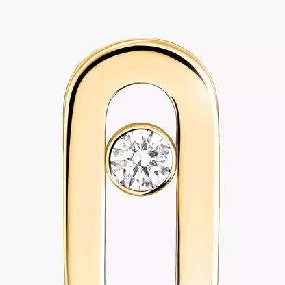 [Mystic ]Move Uno Diamond Stud Earrings