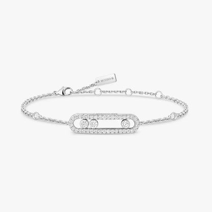 [Mystic ]Pavé Baby Move Diamond Bracelet