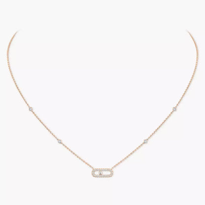 [Mystic ]Diamond Necklace Move Uno