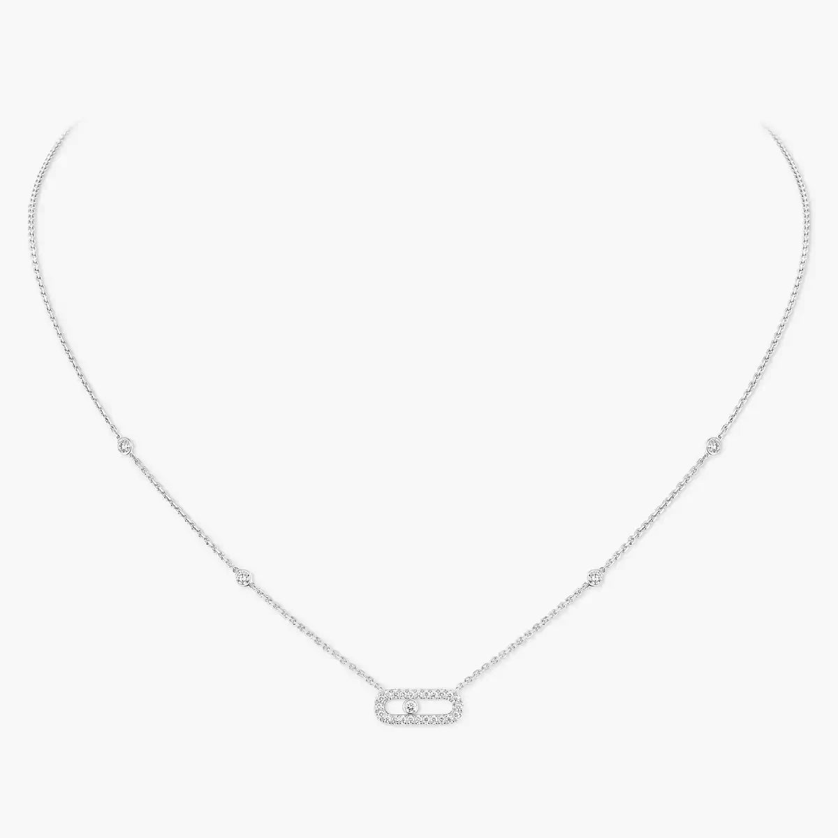 [Mystic ]Diamond Necklace Move Uno