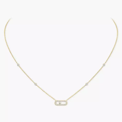[Mystic ]Diamond Necklace Move Uno