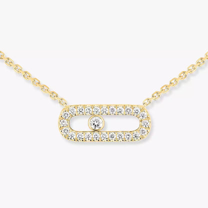 [Mystic ]Diamond Necklace Move Uno