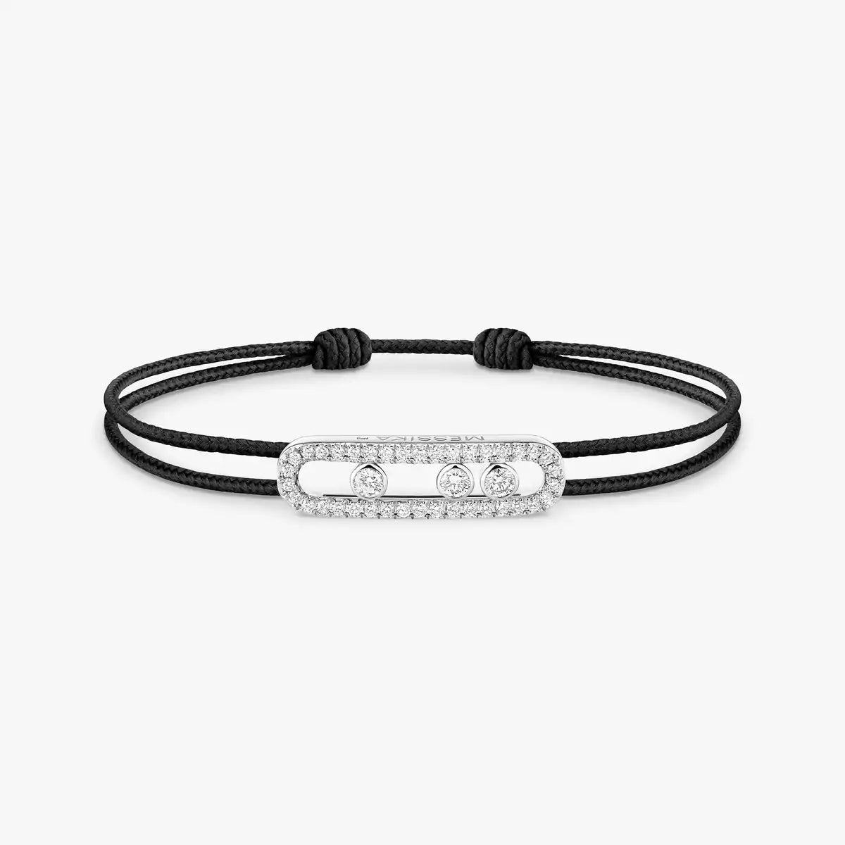 [Mystic ]MK Care(s) pink cord pavé bracelet
